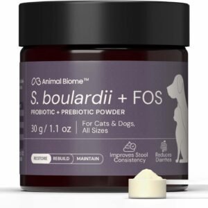 Animal Biome S. Boulardii + FOS Powder Probiotics