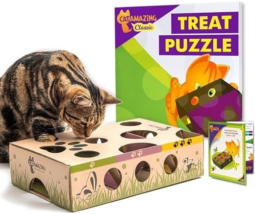 Cat Amazing Interactive Treat Maze and Puzzle