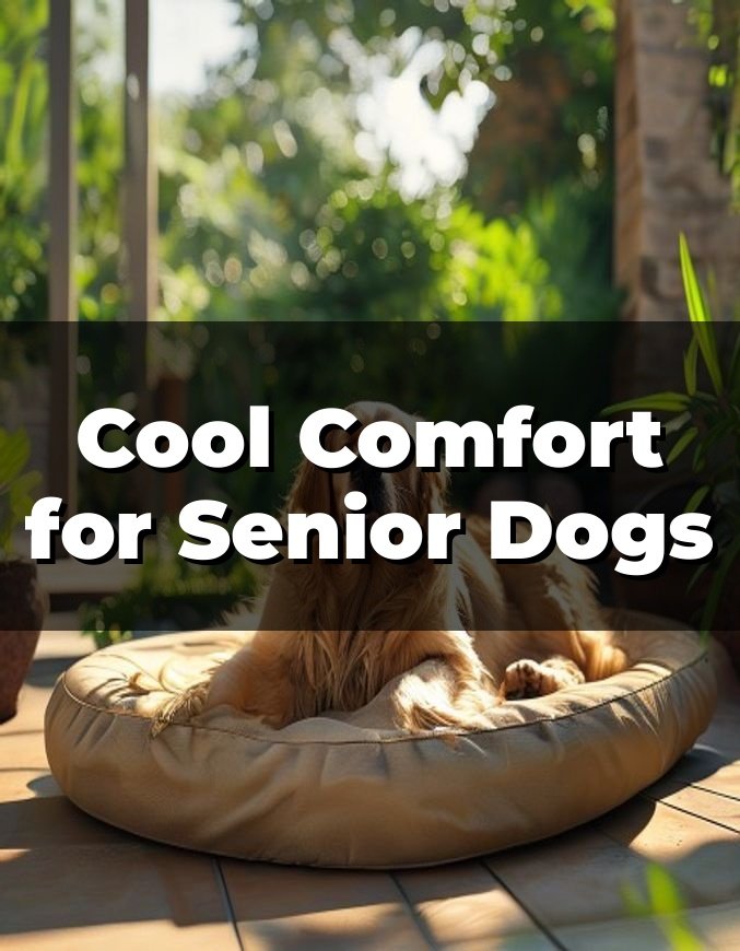 Cool Comfort for Senior Dogs