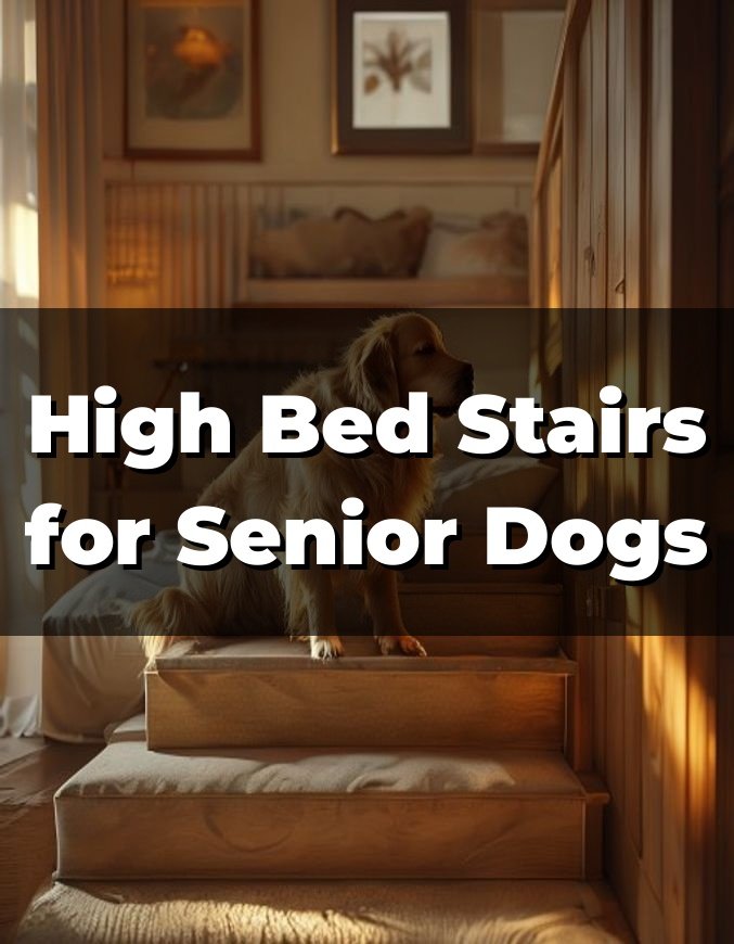 High Bed Stairs for Senior Dogs