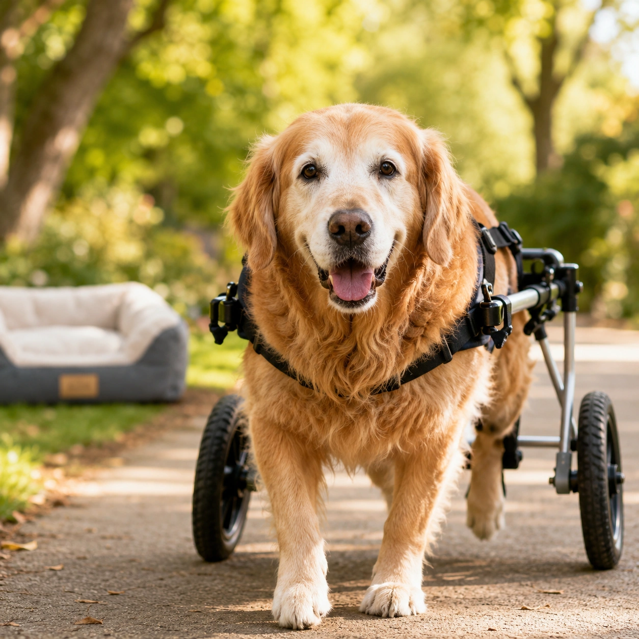 senior dog orthopedic bed