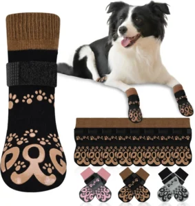Anti Slip Dog Socks