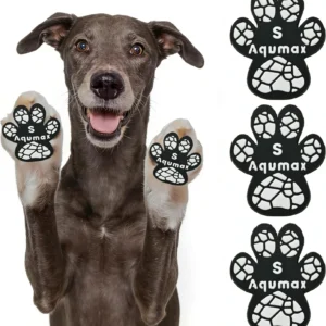 Anti-Slip Dog Paw Pads,Toe Grips for Senior Dogs,Dog Paw Protector Pads for Traction, Dog Shoes Alternative for Hot Pavement, Traction Control on Slippery Hardwood Floors 8 Sets (32 pcs) S view 1