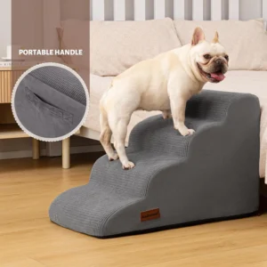 Aodisman 4-Step Dog Stairs view 4