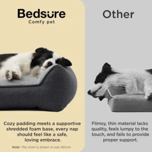 Bedsure SupportMax XL Pro Orthopedic Dog Bed view 3