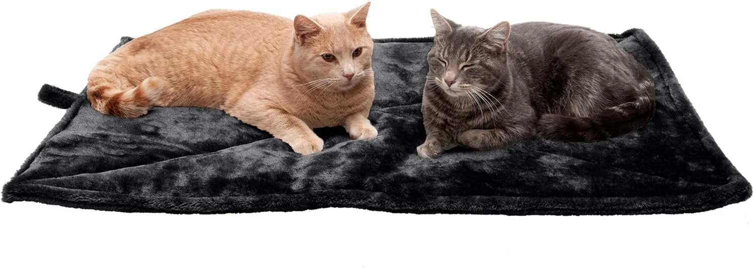 Furhaven ThermaNAP self-warming cat bed showcasing its plush surface