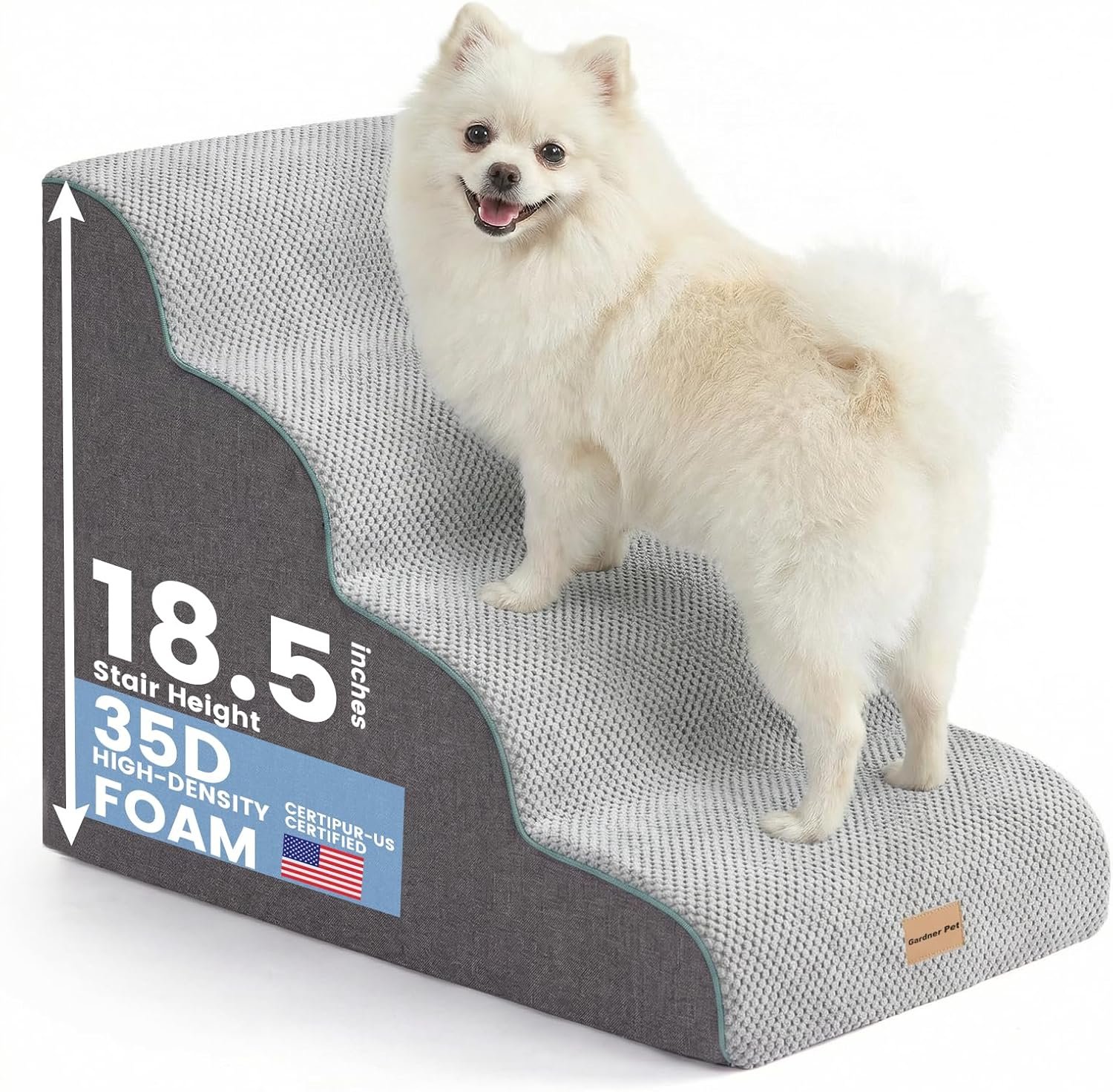 Gardner Pet 4-Step Dog Stairs