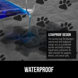 GORILLA GRIP Waterproof Dog Blanket view 3