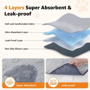 LOOBANI Washable Puppy Pads view 2