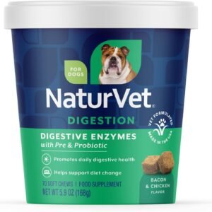 NaturVet Digestive Enzymes Soft Chews