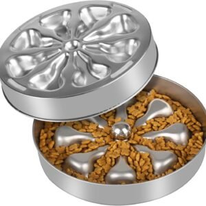 Oiwliur Slow Feeder Dog Bowls
