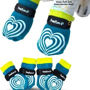 PawFlex Comfy Pawz Non-Slip Dog Socks