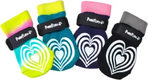 PawFlex Comfy Pawz Non-Slip Dog Socks