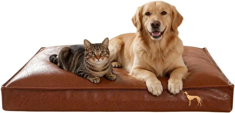 SOMAHE Orthopedic Dog Bed dual-layer foam construction