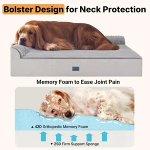 Veehoo Orthopedic Dog Bed view 3