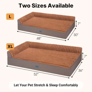 Veehoo Orthopedic Dog Bed view 4