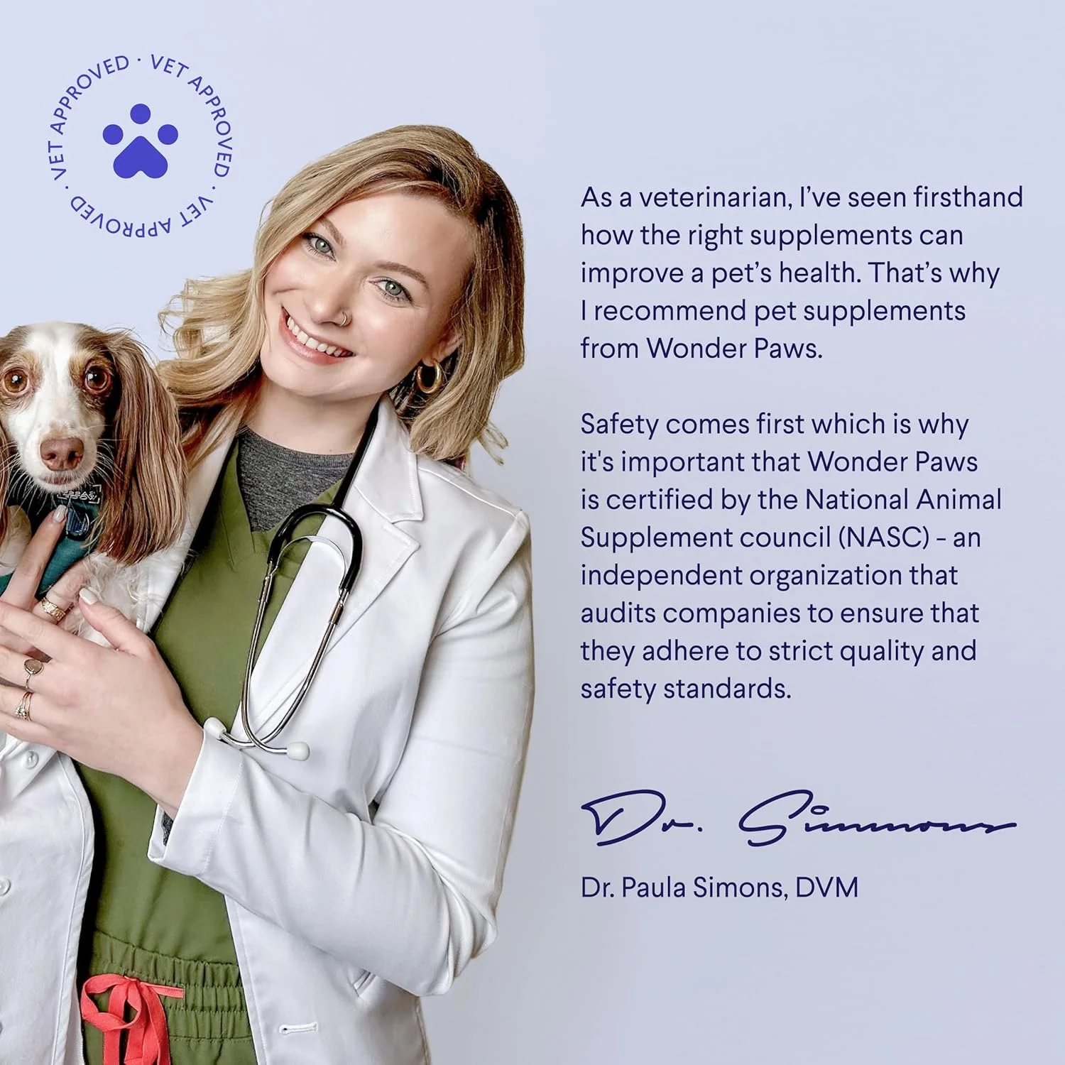 Pet parent administering Wonder Paws Melatonin for Dogs using a dropper