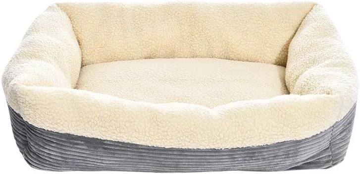 Rectangle pet bed dimensions visual