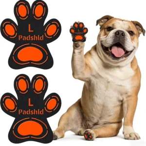 Anti Slip Dog Paw Pads for Senior Dogs - Paw Grips for Hardwood Floors, Enhanced Balance Traction Pads, Breathable Pet Paw Stickers Protectors for Dogs 7 Sets (28 Pcs) L view 1