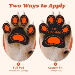 Anti Slip Dog Paw Pads for Senior Dogs - Paw Grips for Hardwood Floors, Enhanced Balance Traction Pads, Breathable Pet Paw Stickers Protectors for Dogs 7 Sets (28 Pcs) L view 6
