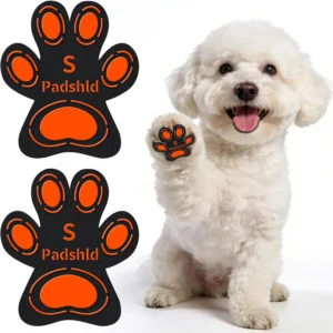 Anti Slip Dog Paw Pads for Senior Dogs - Paw Grips for Hardwood Floors, Enhanced Balance Traction Pads, Breathable Pet Paw Stickers Protectors for Dogs 7 Sets (28 Pcs) S view 1