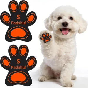 Anti Slip Dog Paw Pads for Senior Dogs - Paw Grips for Hardwood Floors, Enhanced Balance Traction Pads, Breathable Pet Paw Stickers Protectors for Dogs 7 Sets (28 Pcs) S view 1