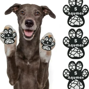 Anti-Slip Dog Paw Pads,Toe Grips for Senior Dogs,Dog Paw Protector Pads for Traction, Dog Shoes Alternative for Hot Pavement, Traction Control on Slippery Hardwood Floors 8 Sets (32 pcs) S view 1