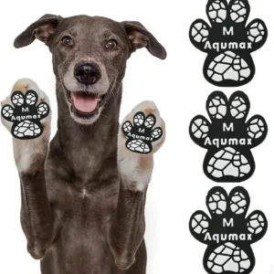 Anti-Slip Dog Paw Pads,Toe Grips for Senior Dogs,Dog Paw Protector Pads for Traction, Dog Shoes Alternative for Hot Pavement, Traction Control on Slippery Hardwood Floors 8 Sets (32 pcs) S