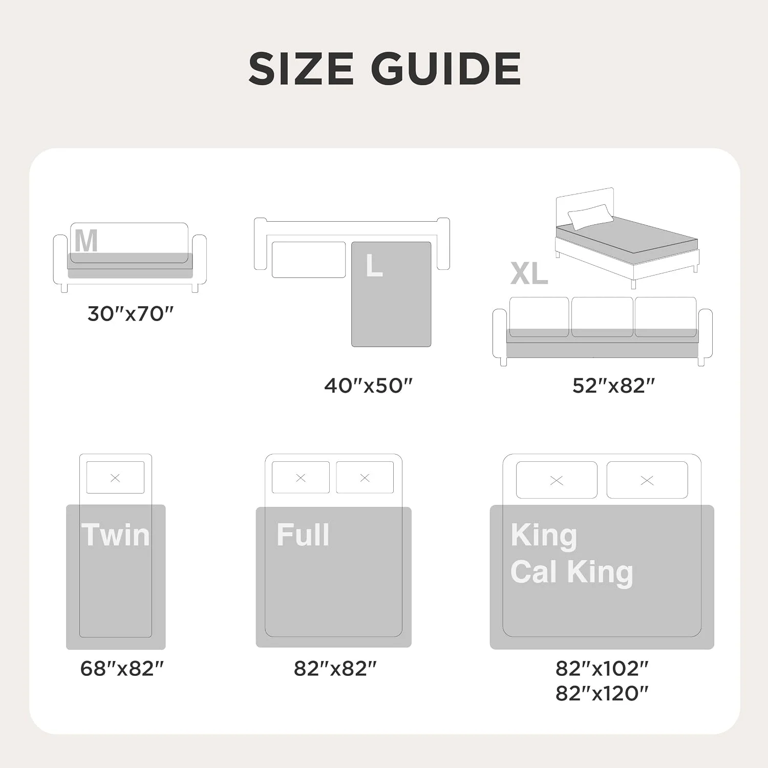 Bedsure Waterproof Bed Cover for Dogs Washable - Waterproof Blanket for Twin Bed Couch Sofa Cozy, Lightweight Furniture Protector for Pet Cat Quick Drying, Ash Grey, 68x82IN