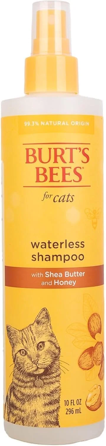 Burt's Bees Waterless Cat Shampoo for stress-free grooming