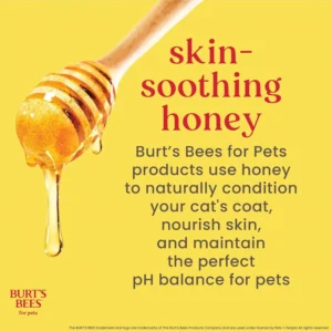 Burt's Bees for Pets Waterless Cat Shampoo Spray, No-Rinse Cat Dry Shampoo with Shea Butter & Honey for Gentle Cleaning Between Baths, pH Balanced, No Harsh Detergents, 10 Fl Oz view 7