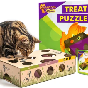 Cat Amazing Interactive Treat Maze and Puzzle CAT Toy view 1