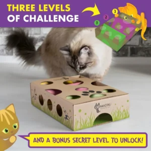 Cat Amazing Interactive Treat Maze and Puzzle CAT Toy view 3