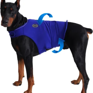 Dog Anxiety Vest - Skin-Friendly Calming Shirt for Thunder, Fireworks, Vet Visits & Separation Anxiety – No Medicine or Training Needed – Suitable for Small, Medium, and Large Dogs view 6