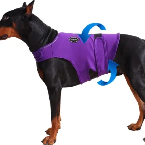 Dog Anxiety Vest - Skin-Friendly Calming Shirt for Thunder, Fireworks, Vet Visits & Separation Anxiety – No Medicine or Training Needed – Suitable for Small, Medium, and Large Dogs view 7