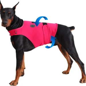 Dog Anxiety Vest - Skin-Friendly Calming Shirt for Thunder, Fireworks, Vet Visits & Separation Anxiety – No Medicine or Training Needed – Suitable for Small, Medium, and Large Dogs