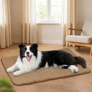 Dog Bed for Medium Dog - Orthopedic Pet Beds with Memory Foam, Waterproof Removable Washable Cover with Non-Slip Bottom, Grey, 30" L x 20" W x 3" H
