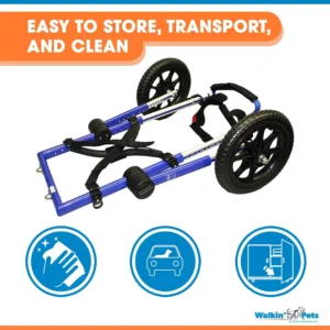 Dog Wheelchair - for Large Dogs 70-180 Pounds - Veterinarian Approved - Dog Wheelchair for Back Legs view 5