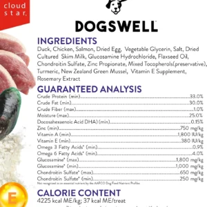 Dogswell Lifestage Senior Treats Mini Soft Strip Duck, 4oz. Bag view 3