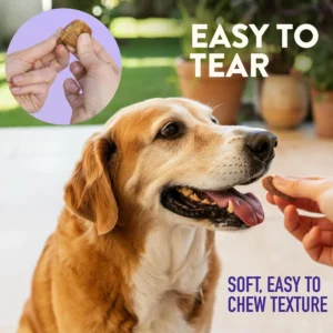 Dogswell Lifestage Senior Treats Mini Soft Strip Duck, 4oz. Bag view 6