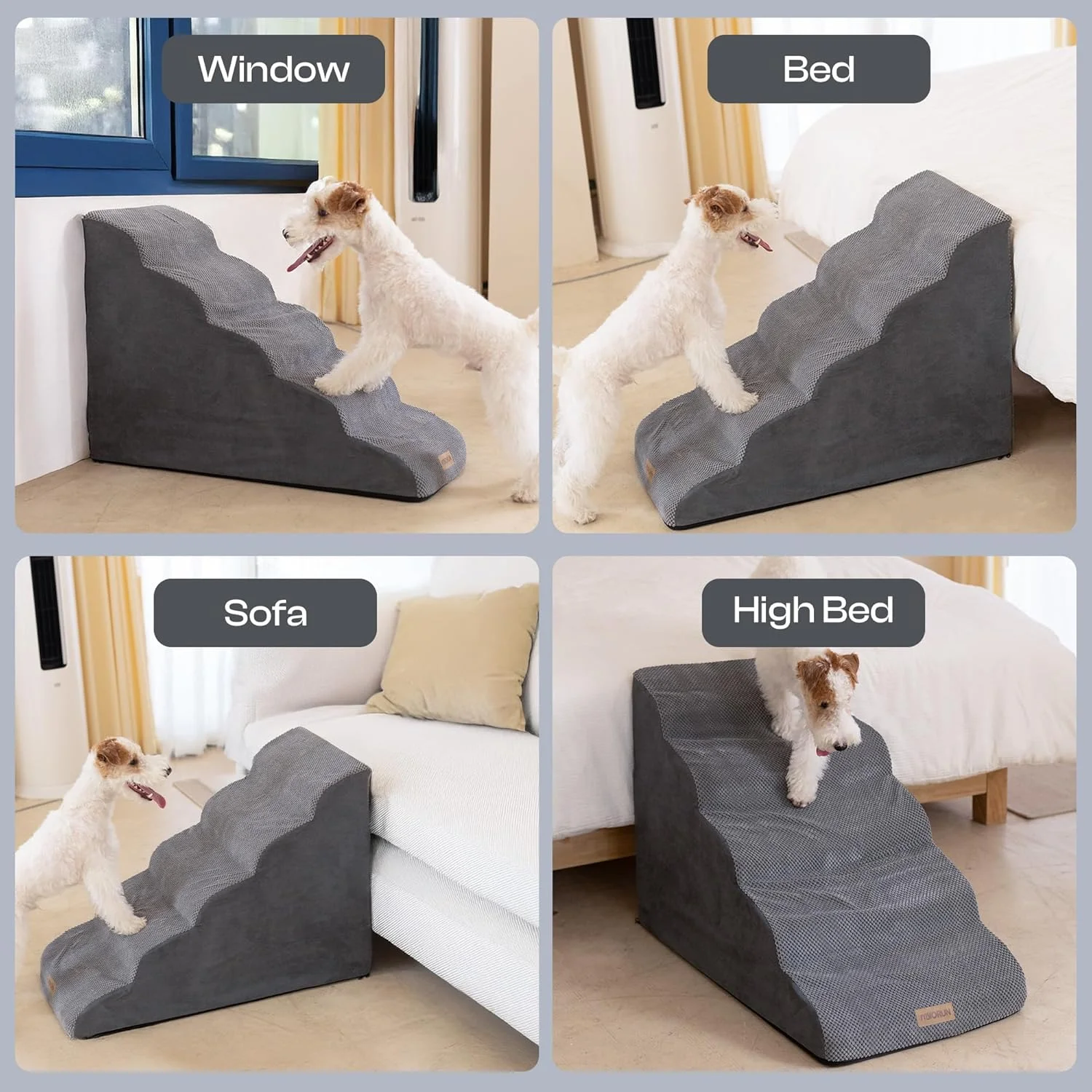 Washable pet stairs cover
