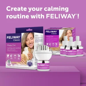 FELIWAY Classic Cat Calming Diffuser Refill (1 Pack, 30 Day) – Cat Pheromone Diffuser Refill Reduces Stress‑Related Behaviors Like Spraying, Scratching, Hiding view 7