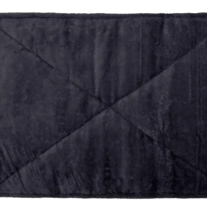 Furhaven ThermaNAP Self-Warming Cat Bed for Indoor Cats & Large/Medium Dogs, Washable & Reflects Body Heat - Quilted Faux Fur Reflective Bed Mat - Black, Large view 6
