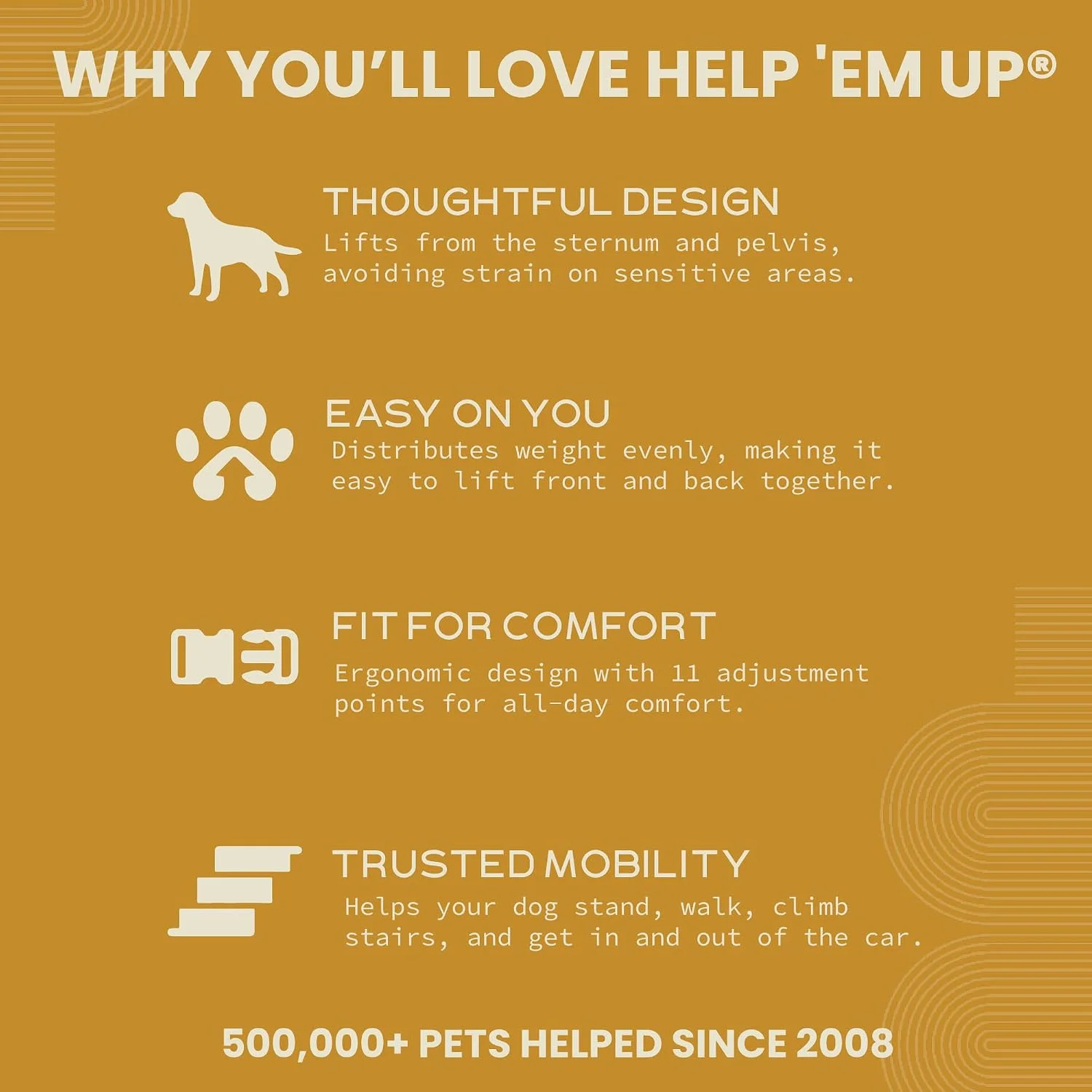 Help 'Em Up U-band style versus conventional