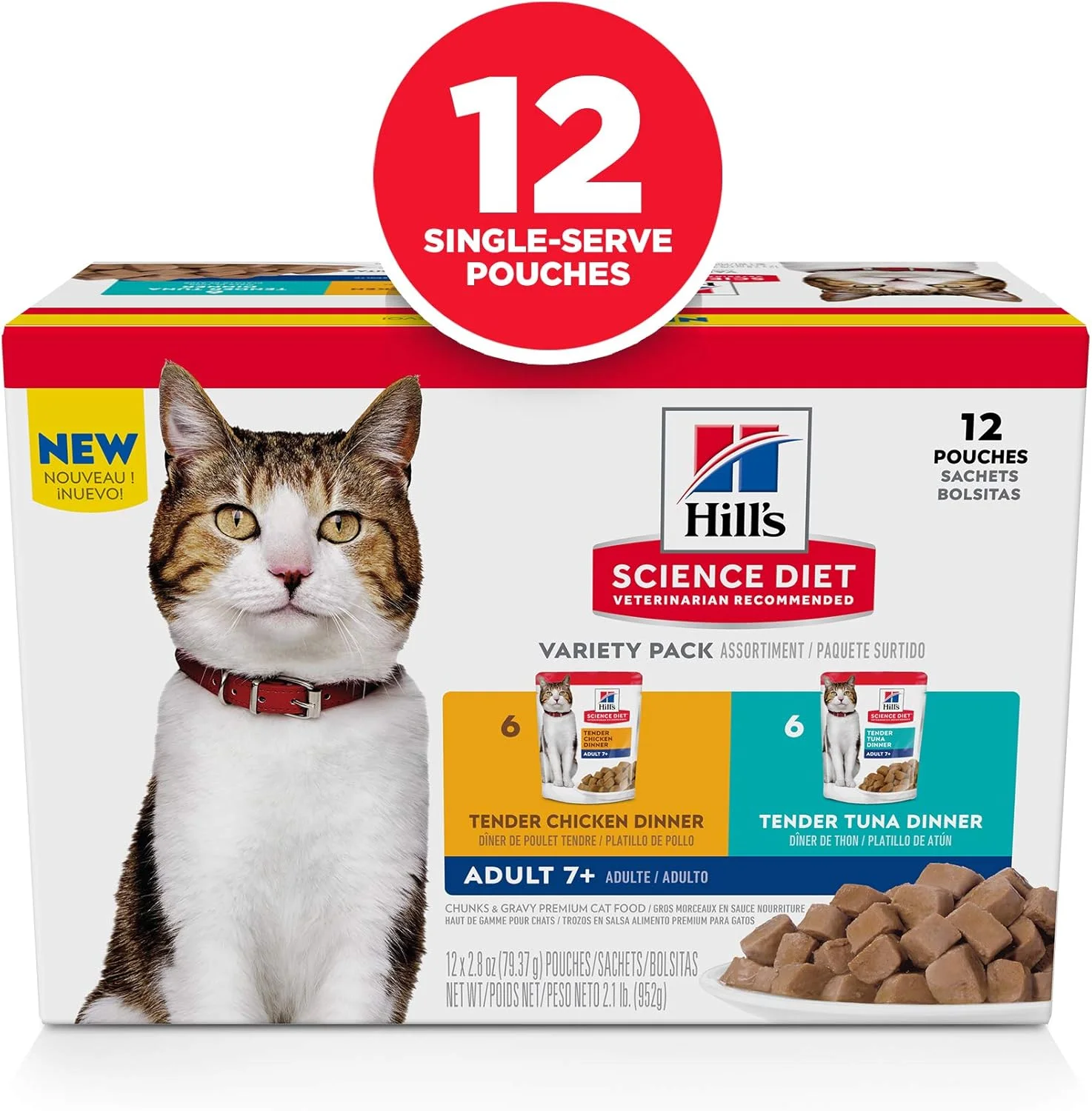 Senior cat food ingredients