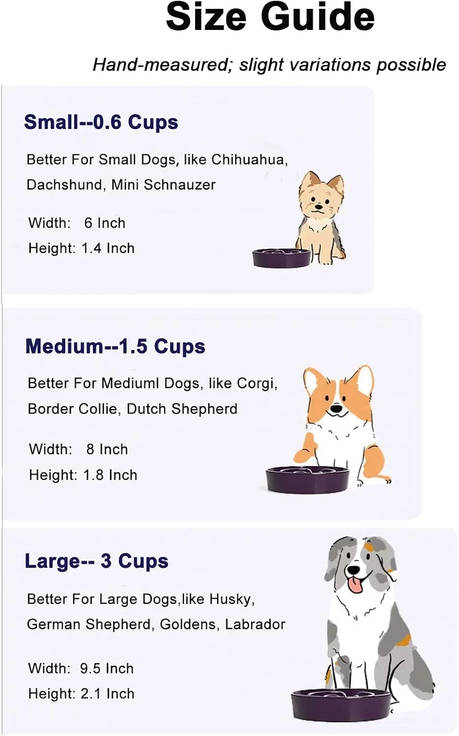 Dishwasher safe ceramic pet bowl
