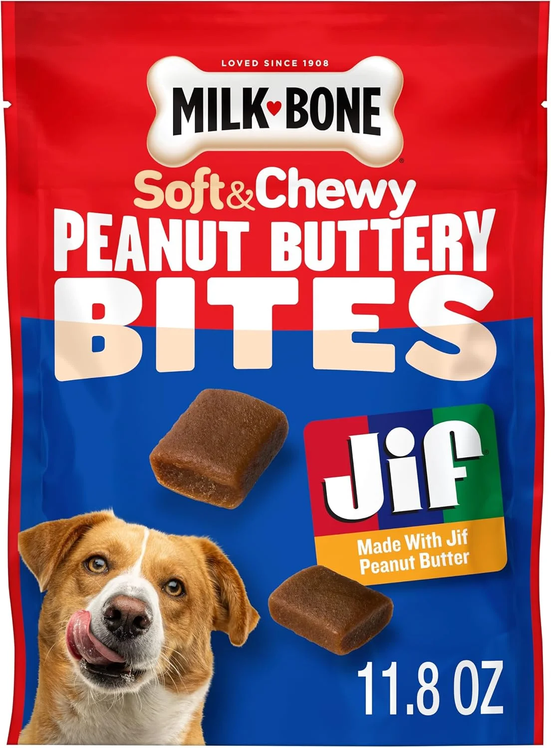 Milk-Bone Peanut Buttery Bites dog treats