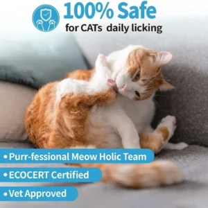Mooncat Short Hair Cat Shampoo — Waterless Foam, Deodorizing, No Rinse | No bathtub needed, Deodorizes coat, Light scent lasts days, Sensitive skin safe, Kitten safe 8+ weeks, Short hair cats view 7