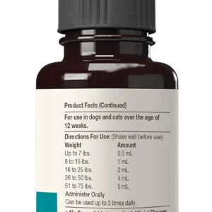 NaturVet – Hemp Quiet Moments Calming Drops - 4 oz – Enhanced with Hemp Seed Oil, L-Tryptophan & Ginger – Helps Reduce Stress & Promote Relaxation – for Dogs & Cats view 4