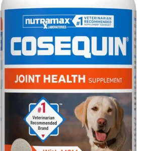 Nutramax Cosequin for Dogs Joint Health Supplement, Contains Glucosamine for Dogs, Plus Chondroitin and MSM, Supports Healthy Joints, Chewable Tablets, 60 Count view 1